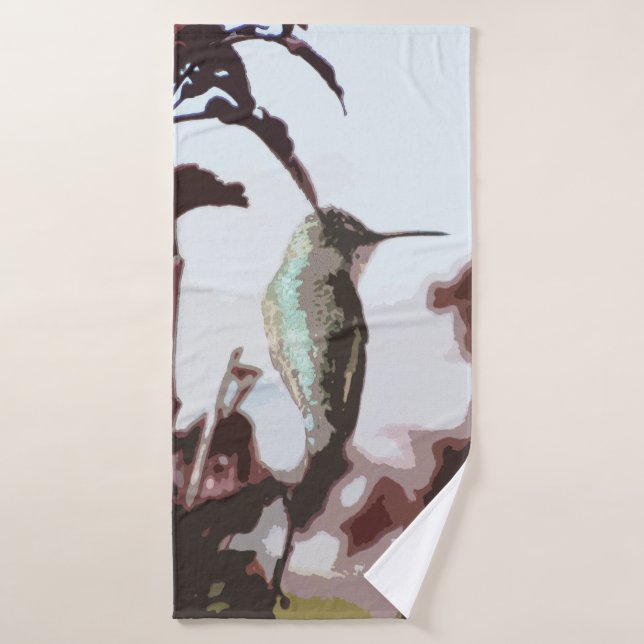 Toalha De Banho Hummingbird Bath Towel (Toalha de Banho)
