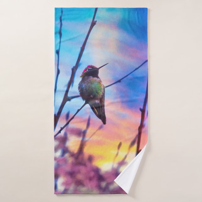 TOALHA DE BANHO HUMMINGBIRD SUNRISS GLORY (Toalha de Banho)