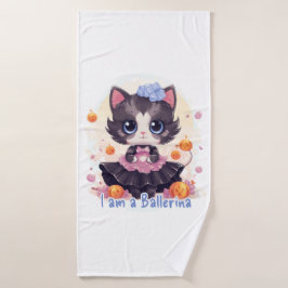 Toalha De Banho I am a Ballerina