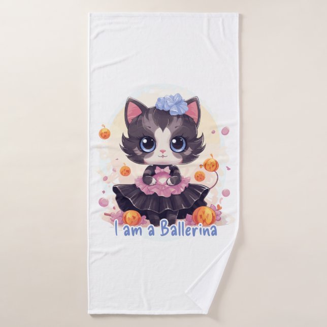 Toalha De Banho I am a Ballerina (Toalha de Banho)