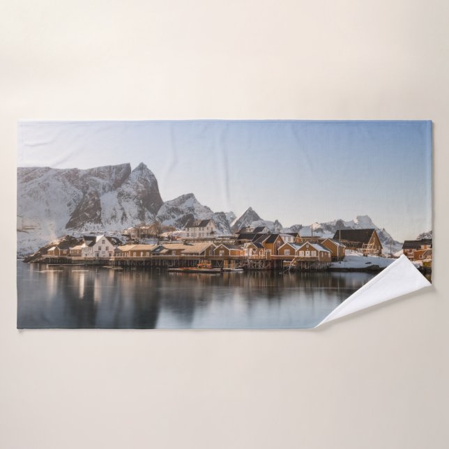 Toalha De Banho Ilhas Lofoten (Toalha de Banho)