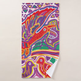 Toalha De Banho Ilustración de Mola3