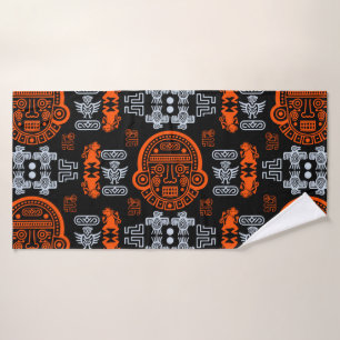 Toalha De Banho inca Aztec Home Decor