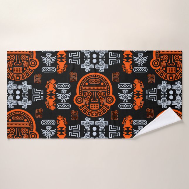 Toalha De Banho inca Aztec Home Decor (Toalha de Banho)