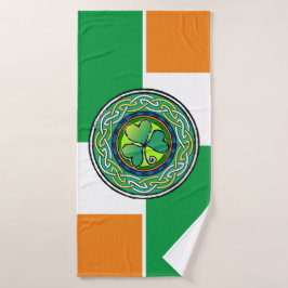 Toalha De Banho Irish shamrock