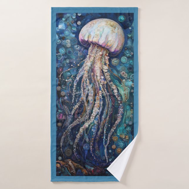Toalha De Banho Jelly Fish Beach Towel (Toalha de Banho)