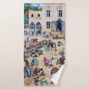 Toalha De Banho Jogos Infantis, Pieter Bruegel