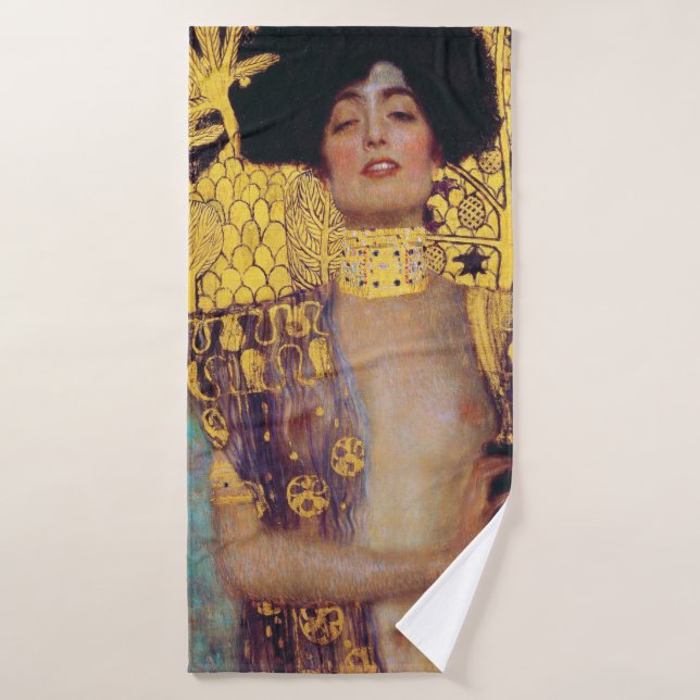 Toalha De Banho Judith (Lady in Dourado), Gustav Klimt (Toalha de Banho)