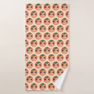 Toalha De Banho Kawaii Peach Bath Towel
