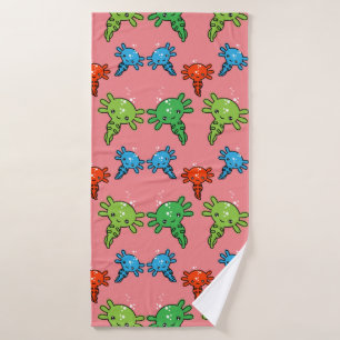 Toalha De Banho Kids Axototl Salamander