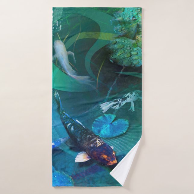 Toalha De Banho Koi Fish JOY OF KOI (Toalha de Banho)