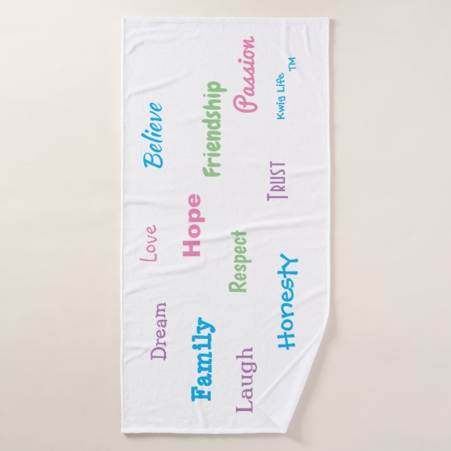 Toalha De Banho Kwig Life TM (Toalha de Banho)