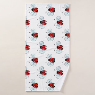 Toalha De Banho Lâmpada de Mesa Ladybug