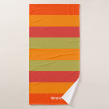 Laranja Vermelho Verde Strike Yoga Mat Personaliza