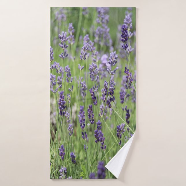 Toalha de Banho Lavanda Linda (Toalha de Banho)