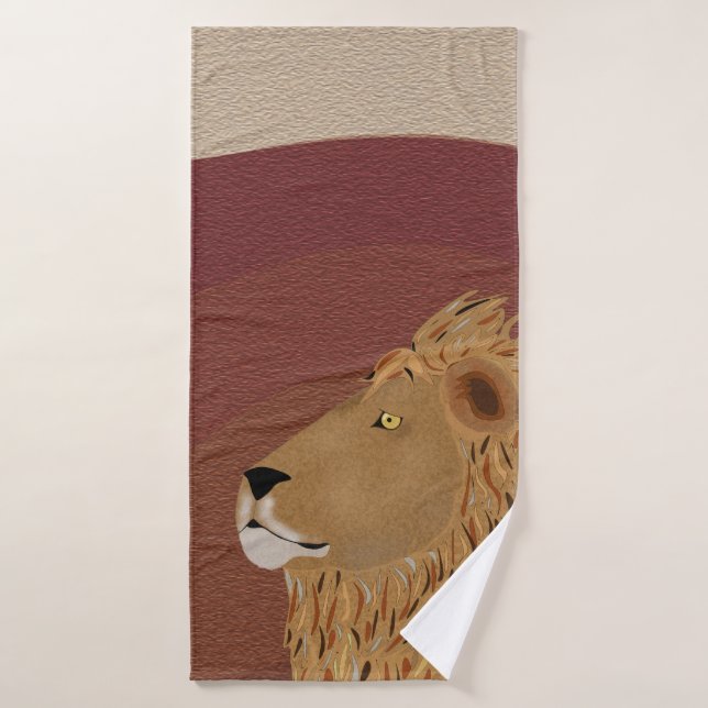 Toalha De Banho Lion Bath Towel (Toalha de Banho)