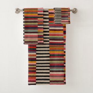 toalha de banho listrada