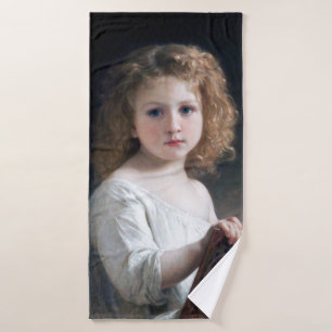 Toalha De Banho Little Girl, Bouguereau