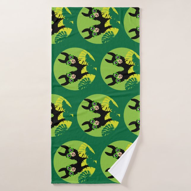 Toalha De Banho Llama Alpaca Twins (Toalha de Banho)