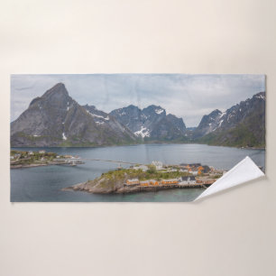 Toalha De Banho Lofoten Islands Norway