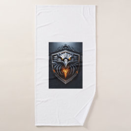 Toalha De Banho Logotipo da águia irada