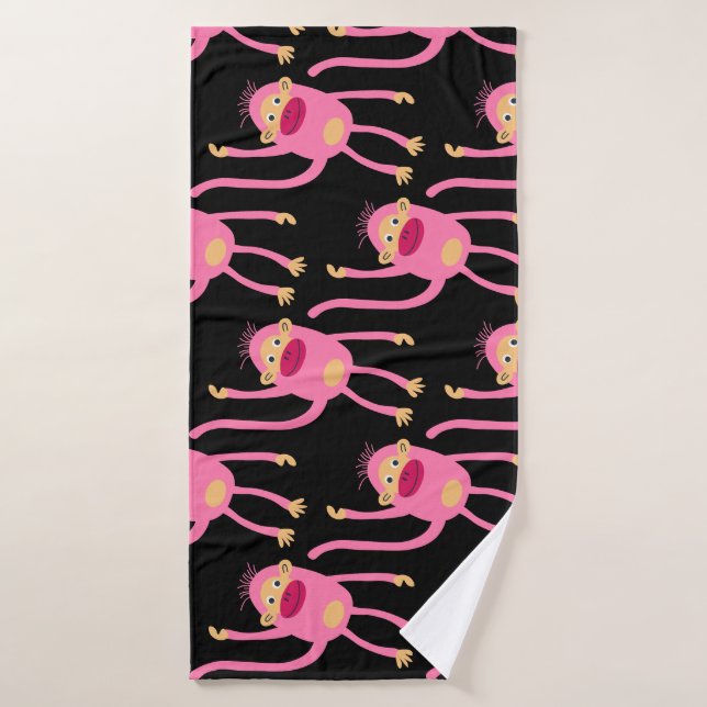 Toalha De Banho Macaco Pequeno e Bonito (Toalha de Banho)