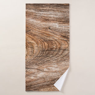 Toalha De Banho Madeira sólida de textura em árvore