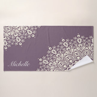Toalha De Banho Mandala Yoga Mat with Name, Personalizable, Custom