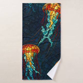 Toalha De Banho Mosaik-Quallen