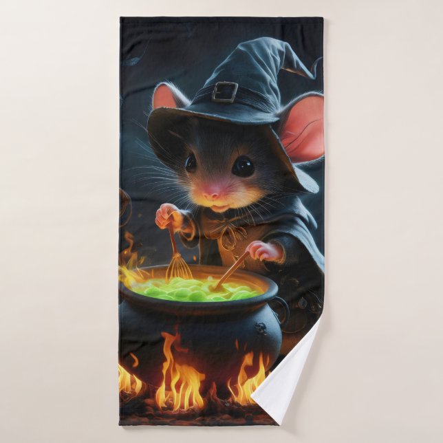 Toalha De Banho Mouse wizard. (Toalha de Banho)