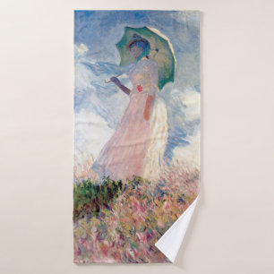 Toalha De Banho Mulher com Parasol, Claude Monet, 1886