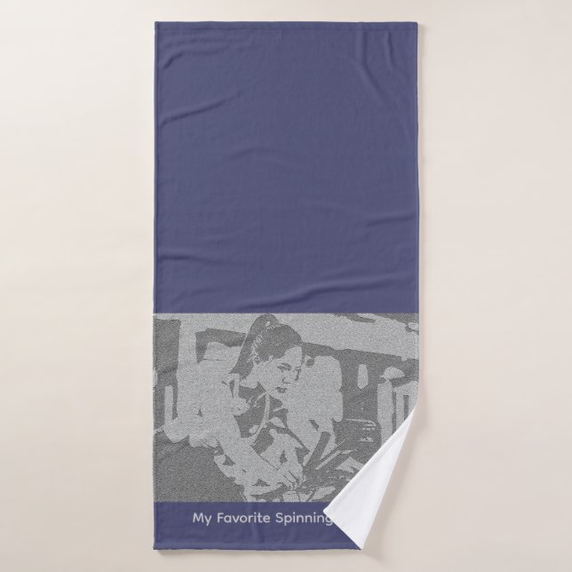 Toalha De Banho My Favorite Spinning Coach (Toalha de Banho)