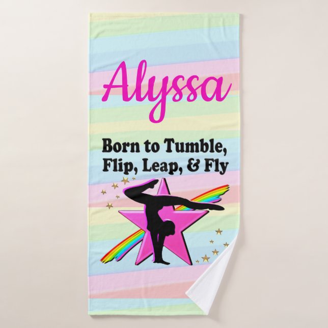 TOALHA DE BANHO NASCER A TUBO, SACUDIR, LEAP E VOO (Toalha de Banho)