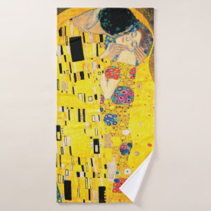 Toalha De Banho O beijo por Gustavo Klimt