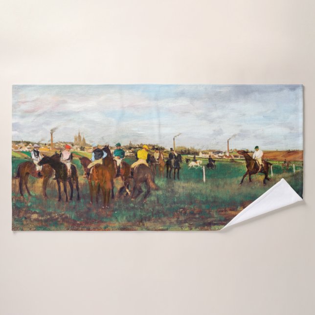 Toalha De Banho O Cavalo Race, Edgar Degas (Toalha de Banho)
