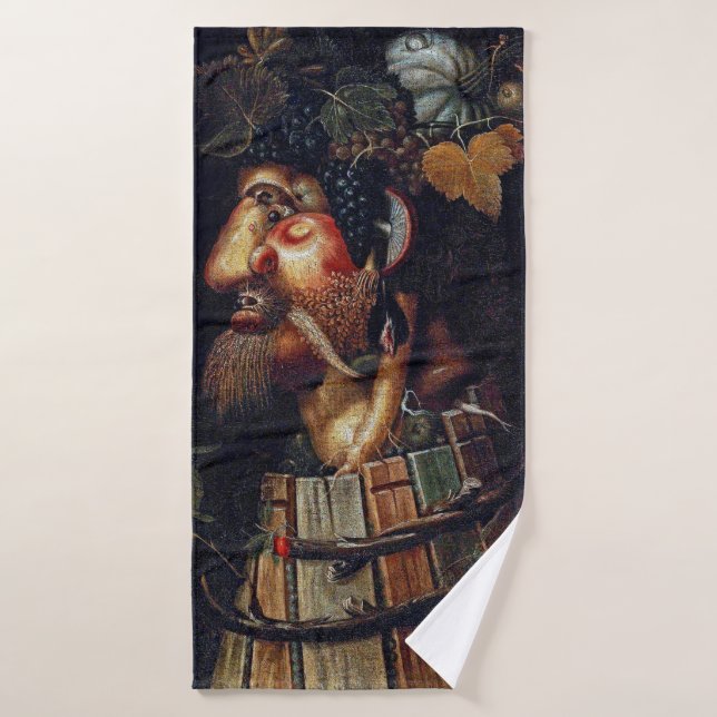 Toalha De Banho O outono, Arcimboldo (Toalha de Banho)