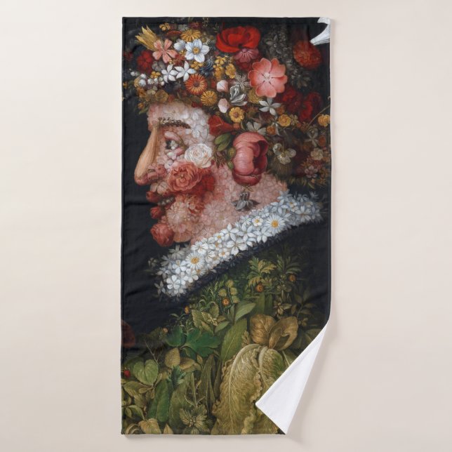 Toalha De Banho O Primavera, Arcimboldo (Toalha de Banho)
