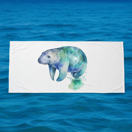 Toalha De Banho Oceanic Whisper Manatee