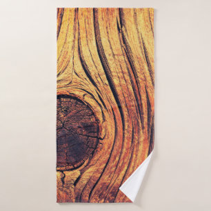 Toalha De Banho Old wooden texture as background. Vintage colorsst