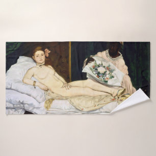 Toalha De Banho Olympia, Edouard Manet, 1863
