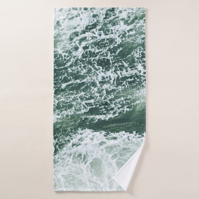 TOALHA DE BANHO ONDAS OCEANAS (Toalha de Banho)