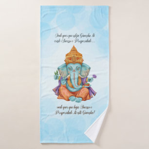 Toalha De Banho Onde quer que esteja Ganesha
