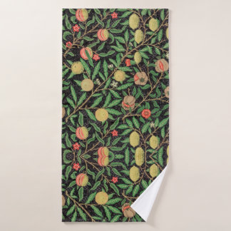 Toalha De Banho Padrão de frutas William Morris Vintage