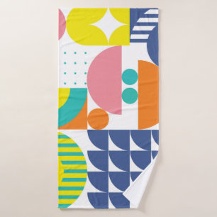 Toalha De Banho Padrão geométrico moderno Abstrato ou Abstrato