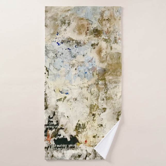 Toalha De Banho Papel de parede castanho e vermelho (Toalha de Banho)