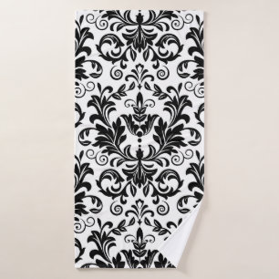 Toalha De Banho Papel de parede no estilo Barroco. Fundo sem falha