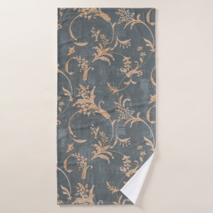 Toalha De Banho Papel de parede para ornamentação de vintagem de r