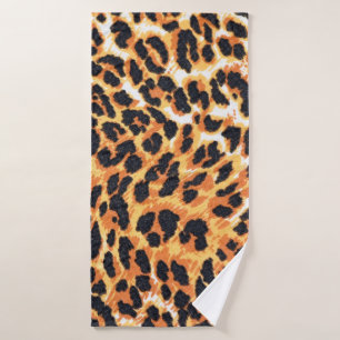 Toalha De Banho pele-leopardo como dorso-leopardo,padrão,impressão