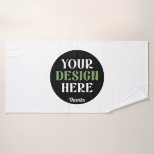 Toalha De Banho personalizado, único, elegante e minimalista hersh