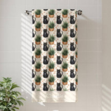 Personalized Houseplants and Cat